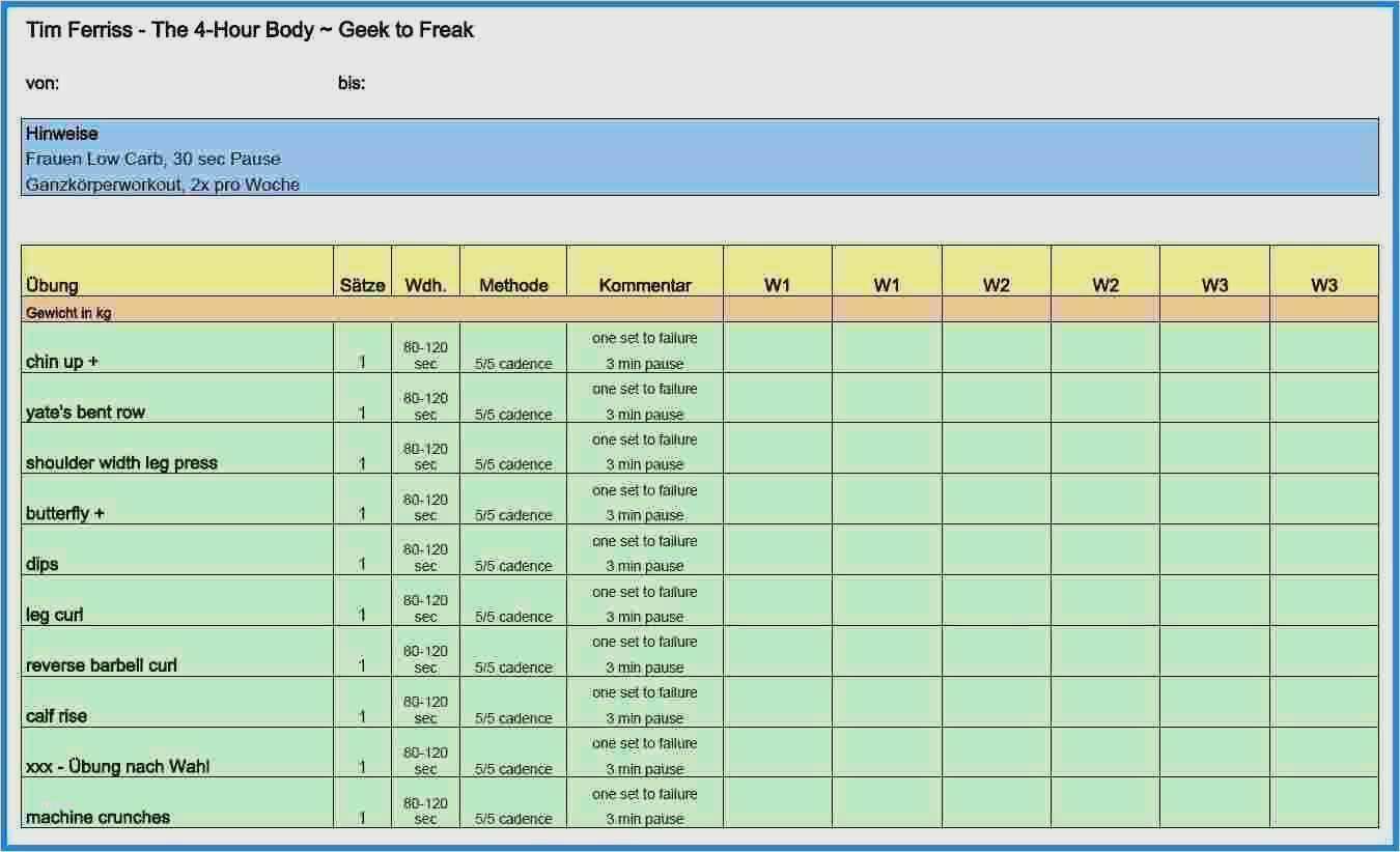 Trainingstagebuch Krafttraining Vorlage Schönste Großzügig Trainingsplan Vorlage Galerie Vorlagen Ideen