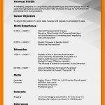 Trans Lebenslauf Vorlage Erstaunlich 15 Vorlage Cv English