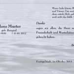 Trauerdanksagungen Vorlagen Wunderbar Danksagung Für Seebestattung Meer Wellen Schiff Trauer