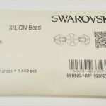 Trennblätter Vorlage Kostenlos Angenehm 40 Jet 4mm Cristallo Swarovski Perle 5301 5328 Doppio Cono