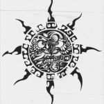 Tribal Wandtattoo Vorlagen Bewundernswert Traditional Aztec Tribal Tattoo Design – Truetattoos