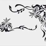 Tribal Wandtattoo Vorlagen Erstaunlich Wandtattoo Blumen Schablone