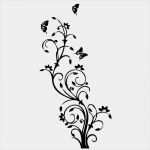 Tribal Wandtattoo Vorlagen Erstaunlich Wandtattoo Blumen Tribal