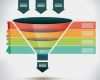 Trichter Powerpoint Vorlage Kostenlos Fabelhaft Trichter Flussdiagramm Vorlage — Stockvektor