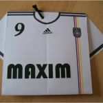 Trikot Einladungskarte Vorlage Erstaunlich Willkommen In Meiner Kleinen Bastelwelt Einladung Zum