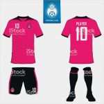 Trikot Vorlage Photoshop Wunderbar Satz Von Fußballkit Oder Fußball Trikot Vorlage Für