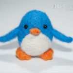 Trockenfilzen Vorlagen Bewundernswert Einen Pinguin Filzen ist Mit Ser Anleitung Zum