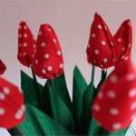 Tulpen Aus Holz Vorlagen Bewundernswert Diy Tulpen Aus Stoff