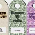 Türschilder Vorlagen Zum Ausdrucken Fabelhaft Türschild Vorlagen Download