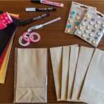 Tüten Basteln Vorlage Großartig Adventskalender Basteln Aus Kraftpapier Tüten