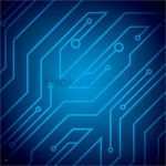 Twitch Kanal Design Vorlage Genial Circuit Board Design Vector Image