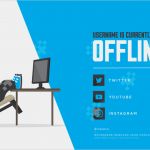 Twitch Kanal Design Vorlage Inspiration Twitch Fline Banners Custom and Template Twitch