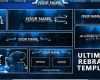 Twitch Overlay Vorlage Einzigartig Free Gfx Free social Media Pack Twitch Youtube