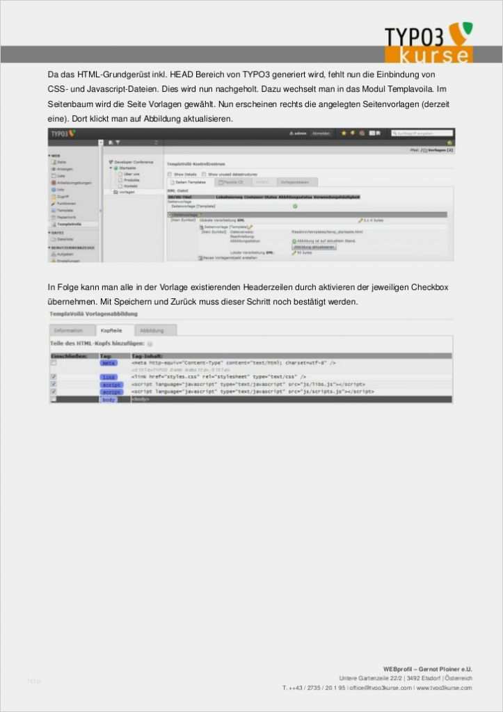 Typo3 Vorlagen Wunderbar Eine Website In Einer Stunde Mit Typo3 Bauen