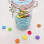 überlebenspillen Smarties Vorlage Cool Diy Geschenke Im Glas Selber Machen
