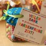 überlebenspillen Smarties Vorlage Elegant Abschiedsgeschenk "farbenfrohe Zeit" Kostenlose