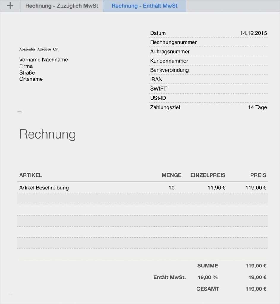 übersetzer Rechnung Vorlage Schön Numbers Vorlage Rechnung