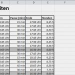 überstunden Excel Vorlage Angenehm Excel 2010 formel Mit Bedingung Puter Pc Arbeit