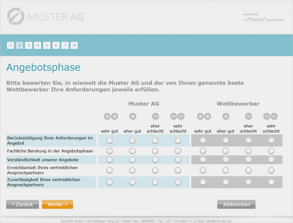Umfrage Fragebogen Vorlage Fabelhaft Kundenbefragung – Kundenzufriedenheitsanalyse