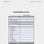 Umsatz Und Rentabilitätsvorschau Vorlage Schönste Rentabilitätsvorschau