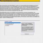 Umsatzvorschau Vorlage Erstaunlich Rentabilitätskennzahlen Berechnen Excel Vorlage Zum Download