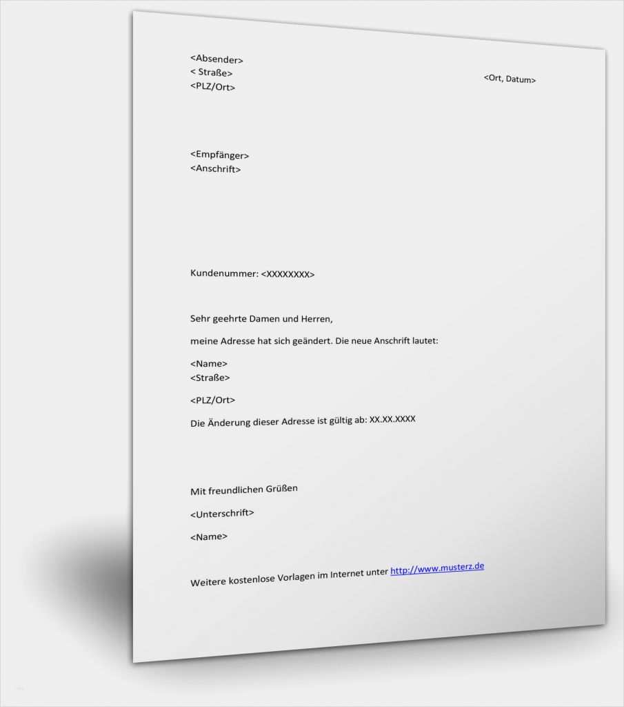 Umzugsetiketten Vorlage Gut Mustervorlage Für Adressänderung Wegen Umzug
