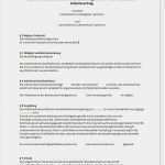 Unbefristeter Arbeitsvertrag Vorlage Inspiration Muster Eines Unbefristeten Arbeitsvertrags Für Voll Und