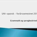 Uni Münster Powerpoint Vorlage Download Wunderbar Uni Spansk forårssemestret Ppt