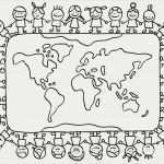 Unicef Kündigen Vorlage Cool Drawn Child the World Clipart Black and White Pencil and