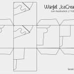 Unitymedia Kündigung Vorlage Zum Ausdrucken Angenehm Würfel Bastelvorlage Aus Papier Mit Motiv „eiscreme