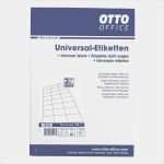 Universal Etiketten 70 X 37 Mm Vorlage Elegant Otto Fice 2400er Pack Universal Klebeetiketten Bei
