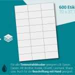 Universal Etiketten 70 X 37 Mm Vorlage Süß Label Papier Etiketten Inkjet Skullpaper