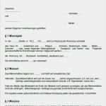 Untermietvertrag Kostenlos Vorlage Genial Word Vorlage Mietvertrag Wohnung Download