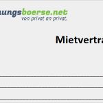 Untermietvertrag Vorlage Pdf Gut 3 Kostenlose Mietvertrag Vorlagen Als Pdf Download