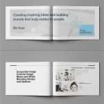Unternehmensbroschüre Vorlage Schönste Brand Manual and Identity Template – Corporate Design