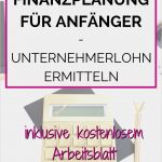 Unternehmenskonzept Vorlage Luxus Finanzplanung Für Anfänger Unternehmerlohn Ermitteln