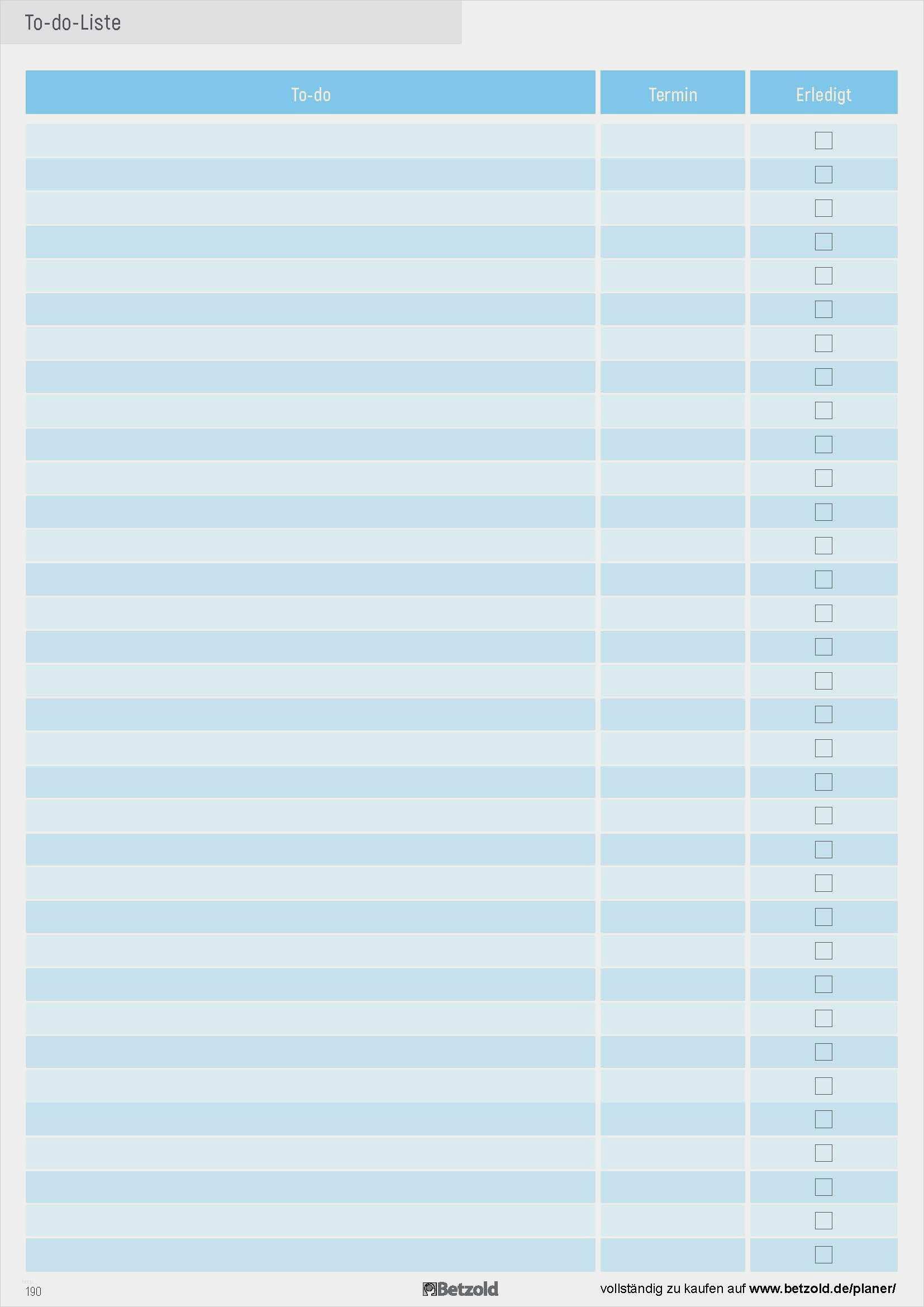 Unterrichtsvorbereitung Vorlage Luxus to Do Liste Nützliche Vorlage Zum Ausdrucken Aus Dem