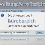 Unterweisung Arbeitssicherheit Büro Vorlage Bewundernswert Unterweisung Arbeitssicherheit Bürobereich Know now Vorlagen