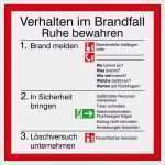 Unterweisung Brandschutz Im Betrieb Vorlage Gut Brandschutzschilder – Brandschutz Team