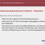 Unterweisung Brandschutz Im Betrieb Vorlage Wunderbar Unterweisungspräsentation Brandschutz Im Betrieb