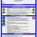 Unterweisung Gefahrstoffe Vorlage Best Of Großzügig Betriebsanweisungen Vorlage Ideen