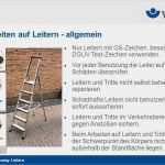 Unterweisung Leitern Und Tritte Vorlage Genial Sicher Mit Leitern Arbeiten Ppt Video Online Herunterladen