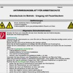 Unterweisung Nach Bgv A1 Vorlage Erstaunlich Unterweisung Umgang Feuerlöscher Vorlage Zum Download