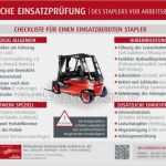 Unterweisung Staplerfahrer Vorlage Erstaunlich Fein Stapler Checkliste Vorlage Galerie Beispiel