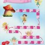 Urheberrecht Fotos Vorlage Angenehm Spiel Vorlage Mit Feen Fliegen — Stockvektor