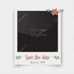 Urheberrecht Fotos Vorlage Fabelhaft Retro Hochzeit Grußkarten Vorlage Für Polaroid Foto Von