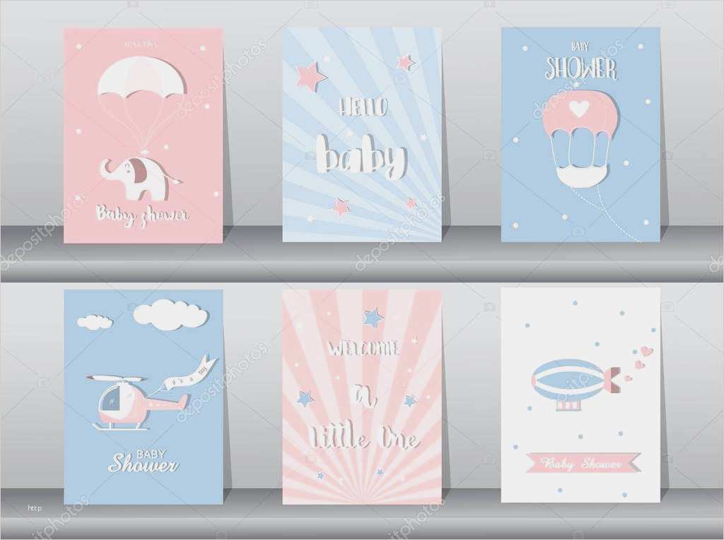 Urheberrecht Fotos Vorlage Genial Satz Von Baby Dusche Einladungskarten Geburtstagskarten