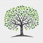 Urheberrecht Fotos Vorlage Gut Vektor Baum Grün Menschen Personalausweis Vektor Logo