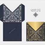 Urheberrecht Fotos Vorlage Schönste Vektor Lasergeschnittenes Hochzeit Karte Vorlage