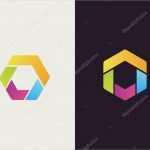 Urheberrecht Fotos Vorlage Wunderbar Sechseck Logo Vorlage — Stockvektor © Mchlskhrv